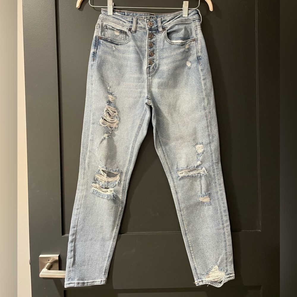 AE Ripped Mom Jean Stretch - Picture 10 of 11